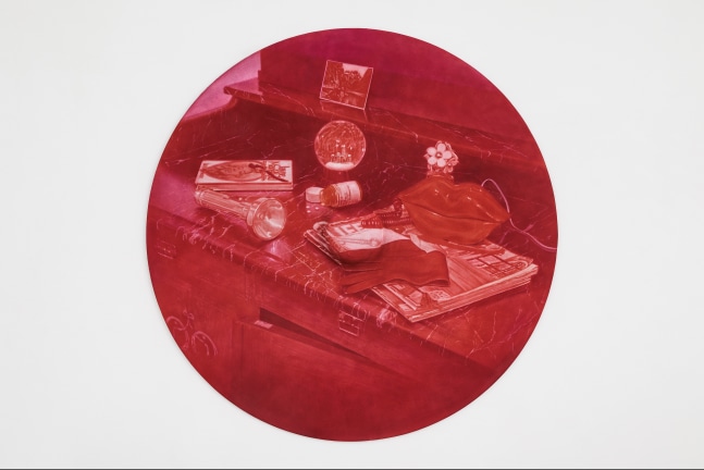 And, Scene

2023

Oil on acrylic resin

&amp;oslash; 120 x 8 cm / &amp;oslash; 47 1/4 x 3 1/8 in

&amp;copy; Melanie Ebenhoch