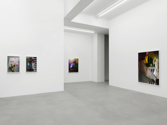 Installation view of Torbjørn Rødland photography and film exhibition