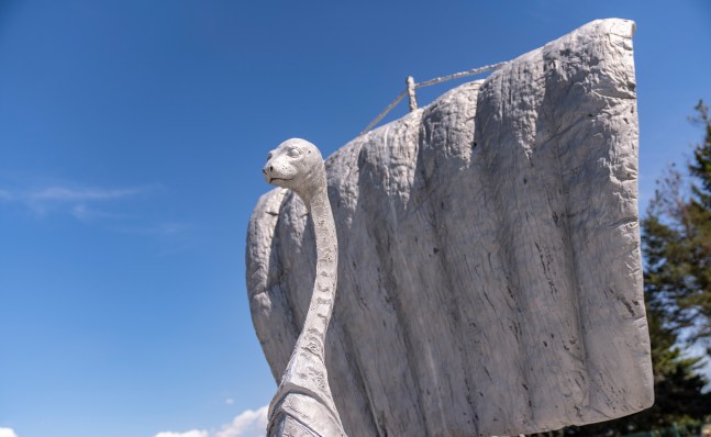 Jean-Marie Appriou, The Traveler, Neviglie, Piedmont, 2023