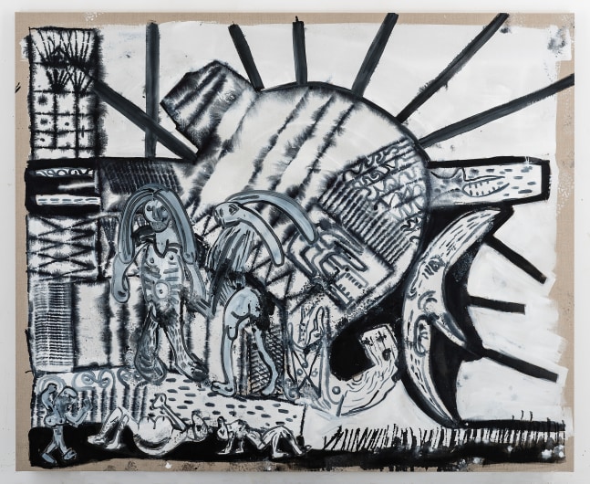 Work image of painting by Tobias Pils