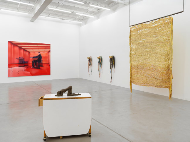 Installation view, MELENCOLIA, Galerie Eva Presenhuber, Maag Areal, Zurich, 2023
