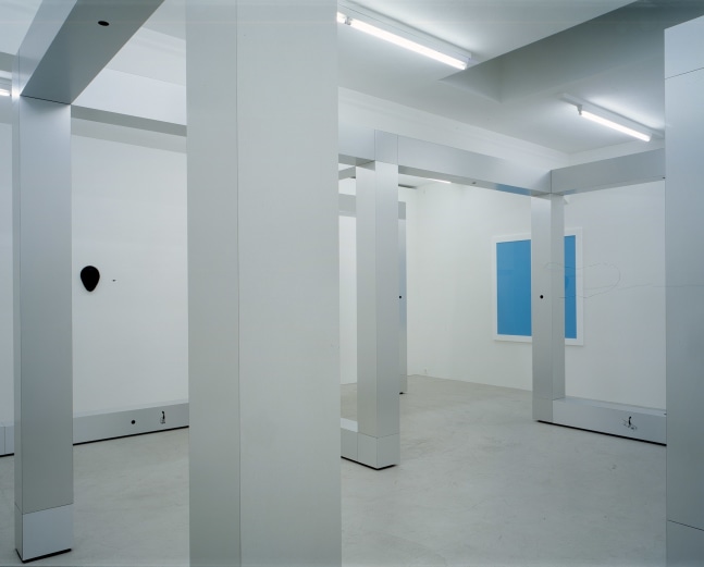 Installation view of Ugo Rondinone sculpture and installation exhibition