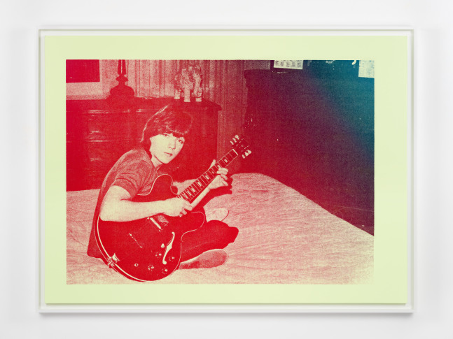 STEVEN SHEARER  David 2020 Ink and acrylic on poly canvas Varied Edition 1/2  Image 137 x 185 x 3 cm / 53 7/8 x 72 7/8 x 1 1/8 in Frame 147.5 x 195 x 6 cm / 58 1/8 x 76 3/4 x 2 3/8 in  SHEAS46536