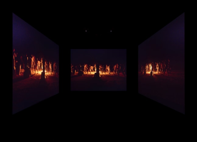 Installation view, Ugo Rondinone, BURN TO SHINE, Museum SAN, Wonju, 2024