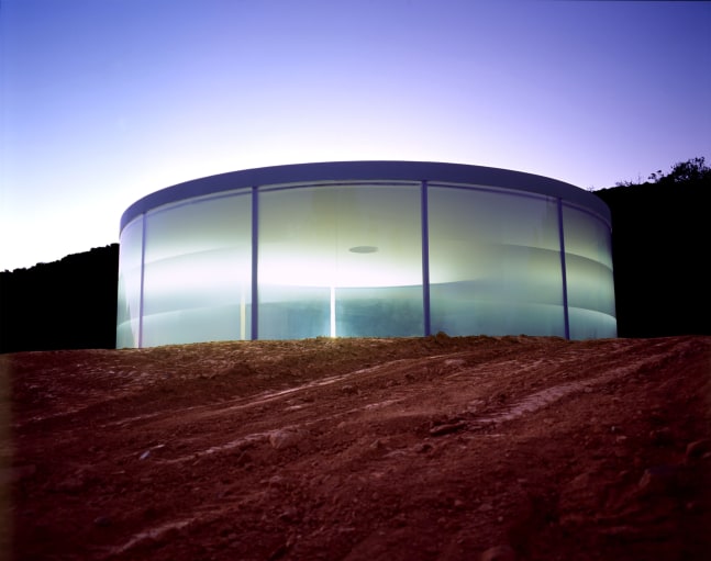 Installation view of living art installation by Doug Aitken