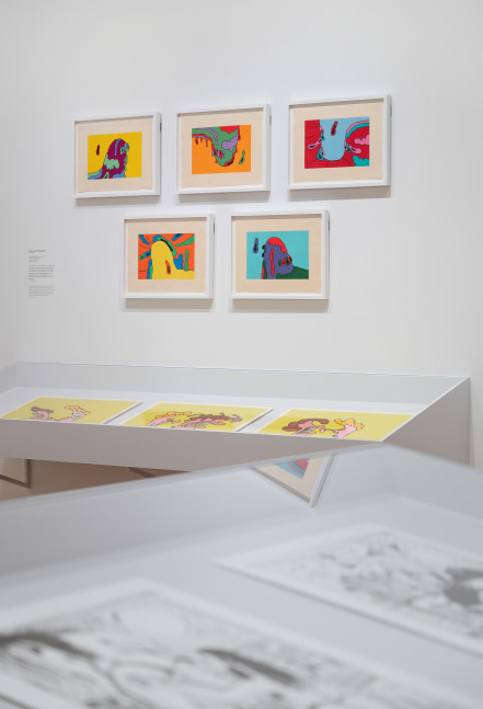 installation view Carroll Dunham Nasjonalmuseet Oslo