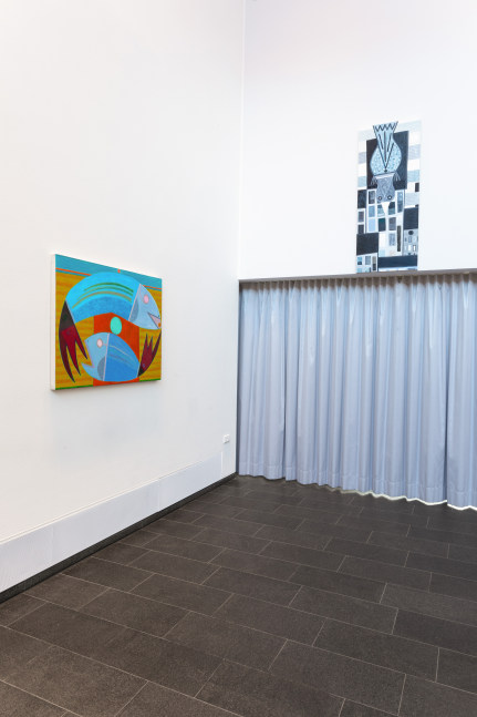 Installation view, Austin Eddy, Sea Song, Kunsthalle Emden, Emden, 2025
