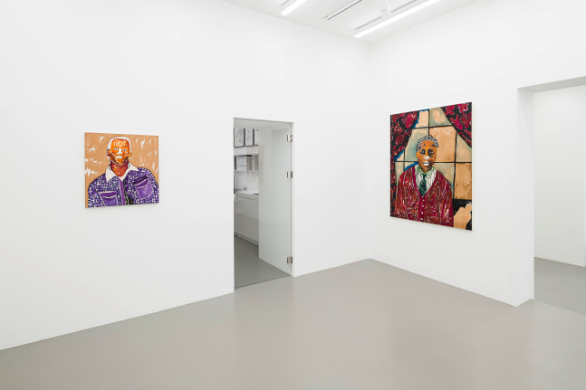 Installation view, Chase Hall, Momma&amp;#39;s Baby, Daddy&amp;#39;s Maybe, Galerie Eva Presenhuber, Vienna, 2025