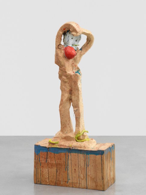 Innocent 8

2023

Painted larch wood

Approx. 87 x 40 x 17 cm / 34 1/4 x 15 3/4 x 6 3/4 in

&amp;copy; Valentin Carron