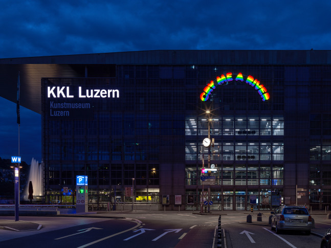 Installation view, Ugo Rondinone, Cry Me A River, Kunstmuseum Luzern, Lucerne, 2024