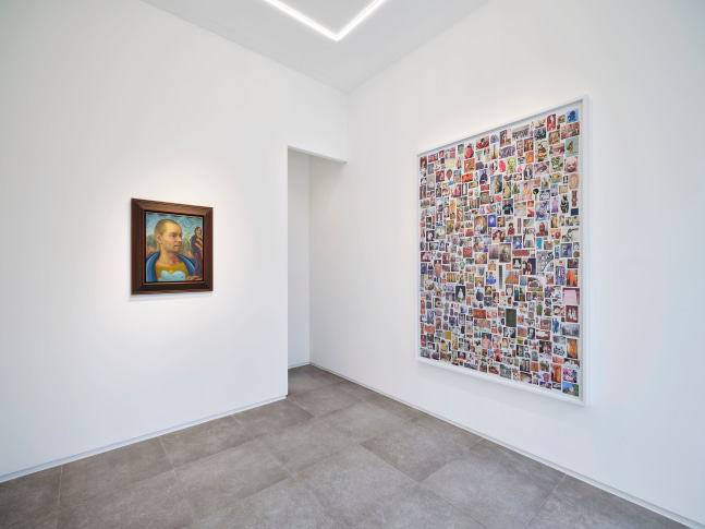 Installation view, Steven Shearer, Wools and Effigies, Galerie Eva Presenhuber x P21, Seoul, 2025