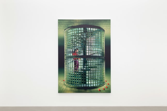 Installation view, Louisa Gagliardi, Whereabouts, Galerie Eva Presenhuber, Vienna, 2024