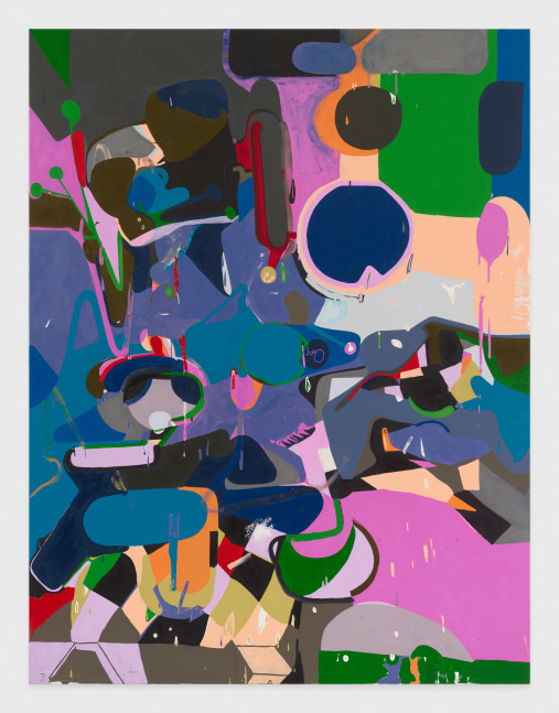 colorful abstract painting by Michael Williams