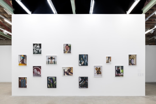 Installation view of photographies by Torbjørn Rødland