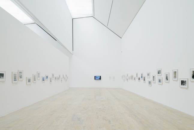 Installation view of sculptures by Peter Fischli and David Weiss