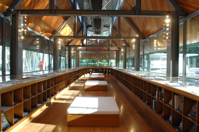 Installation view of paintings by Josh Smith