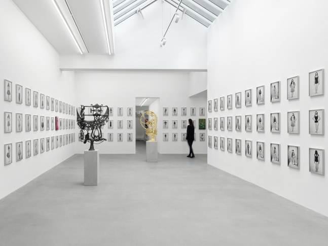 Installation view of works by Chuck Nanney and Joel Otterson