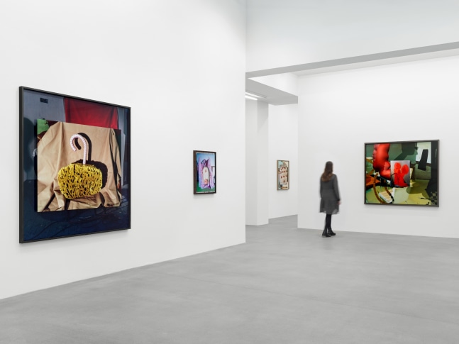 installation view of Lucas Blalock