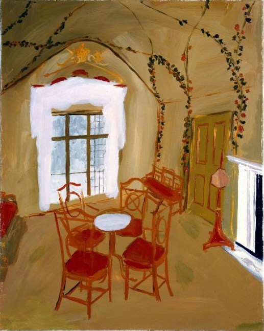 Painting by Karen Kilimnik