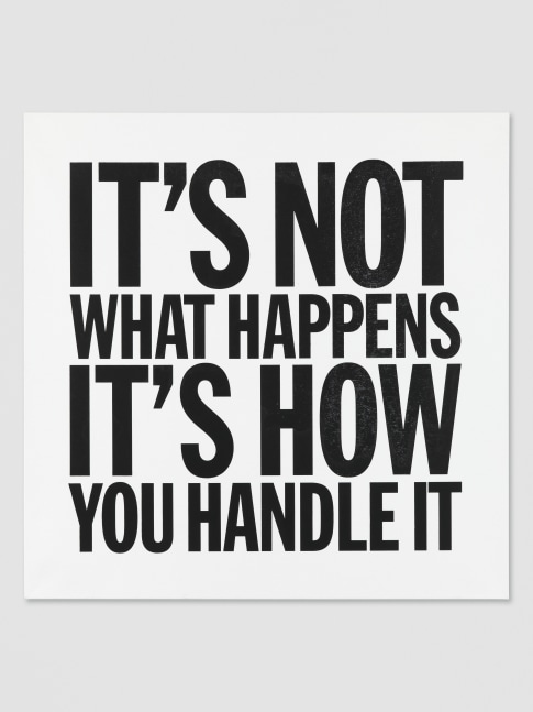 silkscreen work by John Giorno