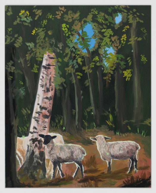 THE FAIRIE QUEENS SHEEP IN THE WOODS

2012

Water soluble oil color on canvas

76 x 61 x 2 cm / 30 x 24 x 3/4 inches

KILIM37763

&amp;nbsp;