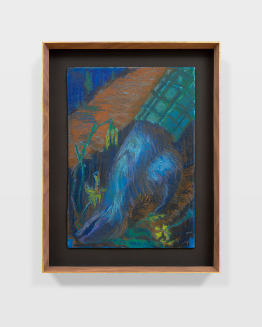 Hlakanyani V
2021
Oil stick and pastel on canvas
Sheet 41.5 x 29 cm / 16 1/4 x 11 1/2 in
Frame 52.5 x 40 cm / 20 3/4 x 15 3/4 in
RUGA 50130