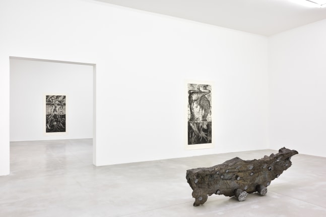 Installation view of Works by Jean-Marie Appriou