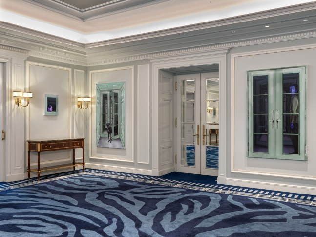 Installation view, Art in the Salon XXIII: Louisa Gagliardi, Baur au Lac Park, Zurich, 2025