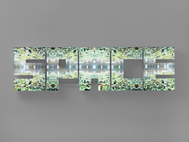 SPACE

2012

LED lit lightbox

Edition 1 of 4&amp;nbsp;

87.5 x 323 x 14 cm / 34 1/2 x 127 1/8 x 5 1/2 inches

Weight 64 kg

225&amp;#39;000 USD

Please inquire about availability&amp;nbsp;