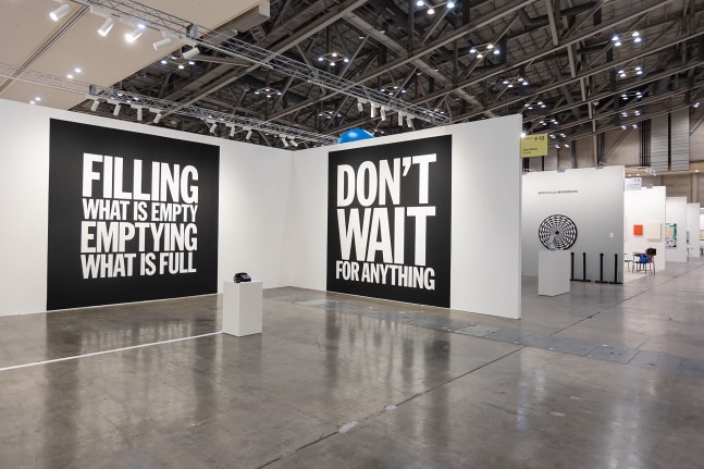 Installation view, John Giorno, Dial-A-Poem, Art Busan, Busan, 2024