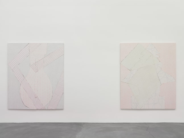 Installation view of Wyatt Kahn wall reliefs