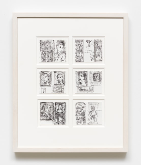 drawings by Steven Shearer