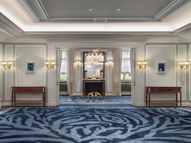 Installation view, Art in the Salon XXIII: Louisa Gagliardi, Baur au Lac Park, Zurich, 2025