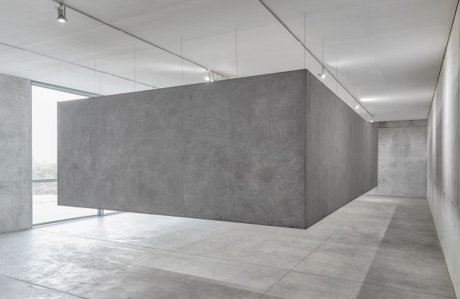 Installation view of work by Ugo Rondinone