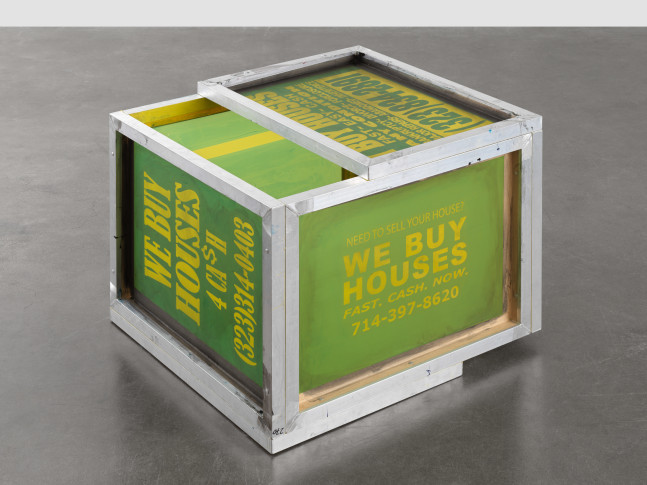 sculpture by Walead Beshty