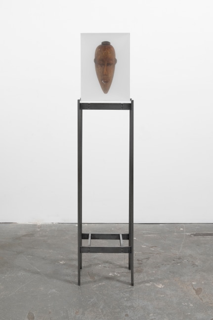 Patient Descent

2024

Wooden figure, polyurethane resin, steel, acrylic

Sculpture 41 x 22 x 30 cm / 16 1/8 x 8 5/8 x 11 3/4 in

Pedestal 112 x 30.5 x 33 cm / 44 x 12 x 13 in

&amp;copy; Matthew Angelo Harrison