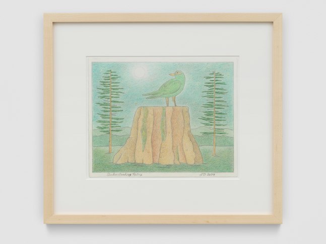 Understanding Poetry

2024

Colored pencil and graphite pencil on Arches hot press paper

Sheet 20.5 x 25.5 cm / 8 x 10 in

Frame 36 x 41 x 3 cm / 14 1/8 x 16 1/8 x 1 1/8 in

&amp;copy; John Dilg