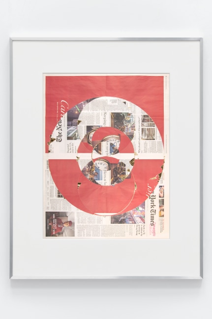 Work image of collage by Walead Beshty