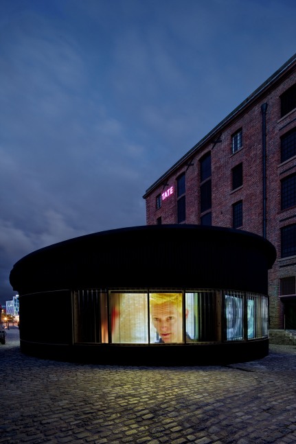 Installation view of Works by Doug Aitken