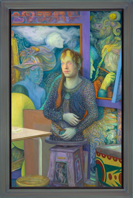 Painting by Steven Shearer