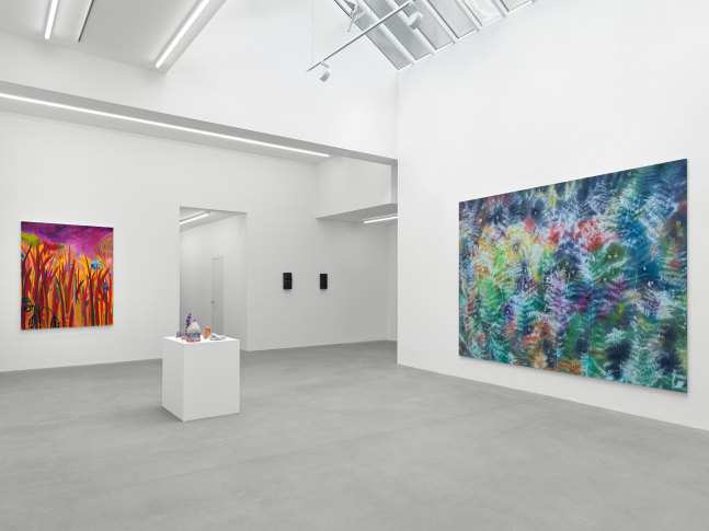 installation views of works by various artist