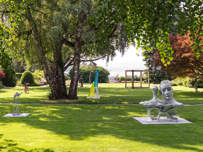 Installation views Art in the Park