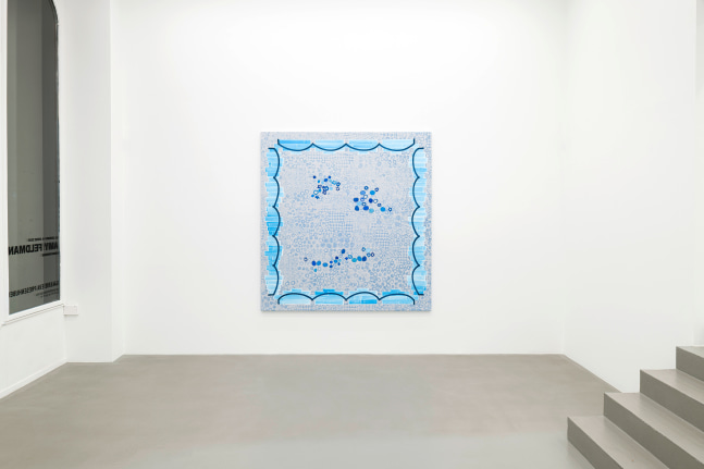 Installation view, Amy Feldman, Good Fortune, Galerie Eva Presenhuber, Vienna, 2025