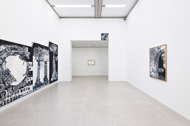 Installation view, Tobias Pils, Shh, mumok, Vienna, 2025