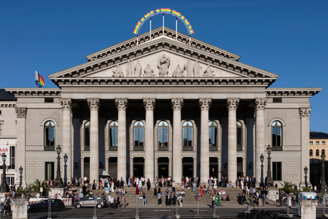 Installation view, Ugo Rondinone, Dreams and Dramas, Bayerische Staatsoper, Munich, 2025