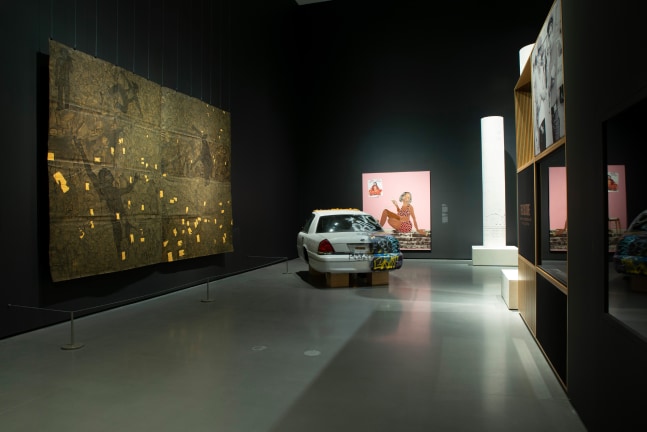 Installation view, The Culture: Hip Hop and Contemporary Art in the 21st Century, Baltimore Museum of Art, Baltimore, 2023