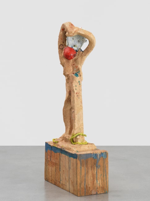 Innocent 8

2023

Painted larch wood

Approx. 85 x 40 x 17 cm / 33 1/2 x 15 3/4 x 6 3/4 in

&amp;copy; Valentin Carron