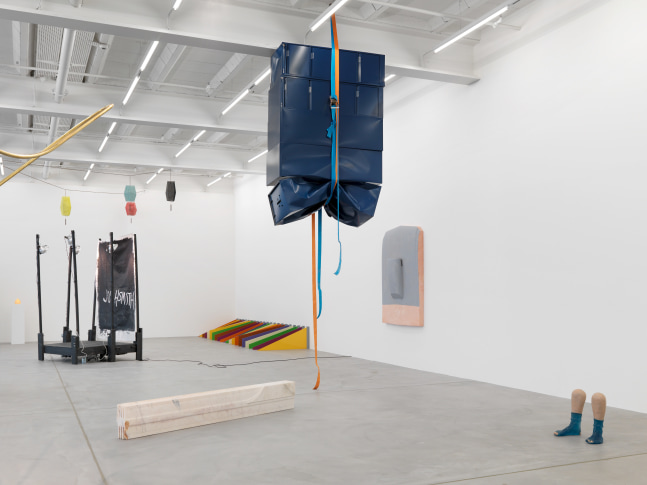 Installation view of group sculpture exhibition