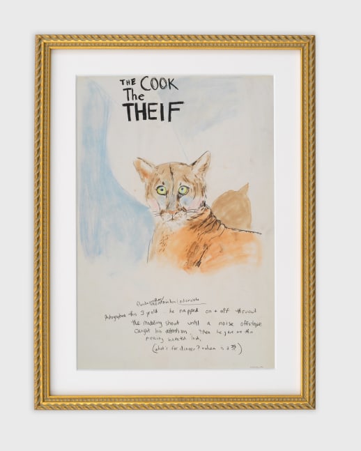 Drawing by Karen Kilimnik