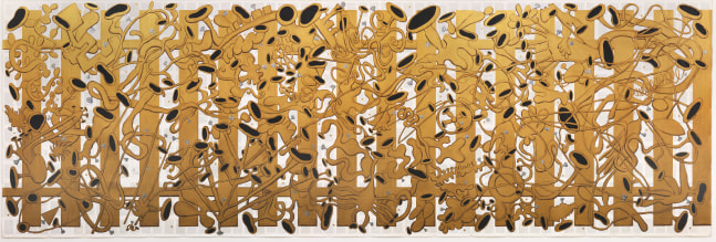 Canvas work by Tim Rollins and K.O.S.